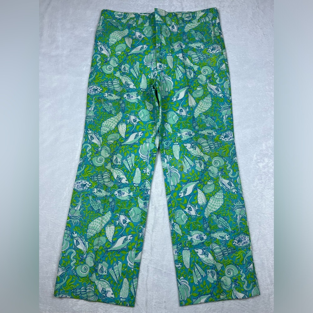VERY RARE Vintage Lilly Pulitzer Mens Stuff Pants 38x32